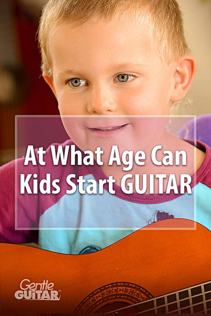 At what age can kids start guitar lessons ? | Gentle Guitar™