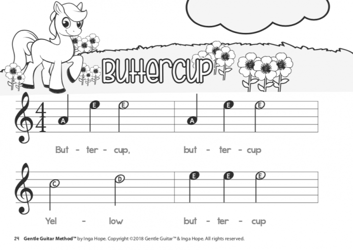 SONGBOOK 2 eBook (PDF) <br/>(Ages 5-8 )<br/> Learner Notation - Image 3