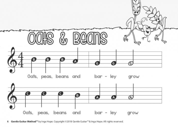 SONGBOOK 2 eBook (PDF) <br/>(Ages 5-8 )<br/> Learner Notation - Image 2