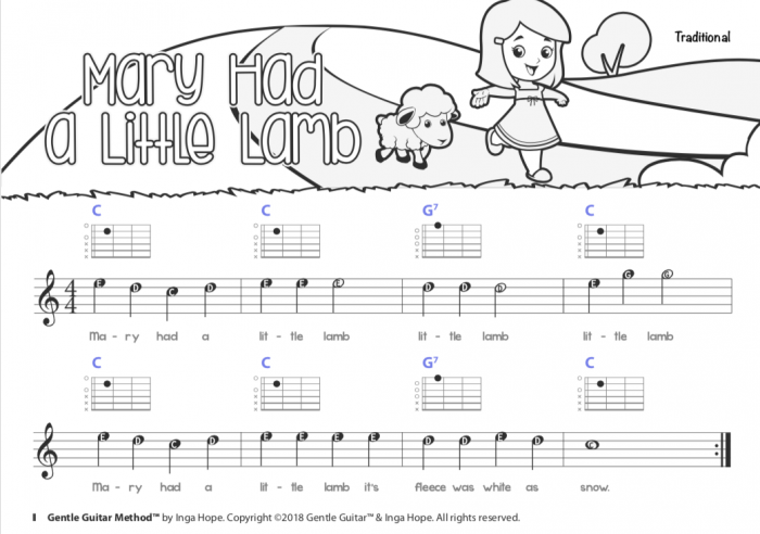SONGBOOK 1  eBook (PDF)<br/>(Ages 9-12+ )<br/> Learner Notation - Image 4