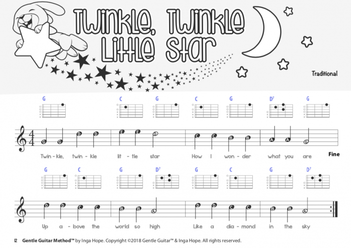 SONGBOOK 2 eBook (PDF) <br/>(Ages 9-12+ )<br/> Learner Notation - Image 4
