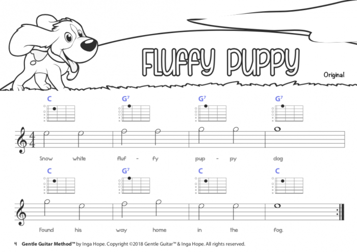 SONGBOOK 1 eBook (PDF) <br/>(Ages 9-12+ )<br/> Standard Notation - Image 2