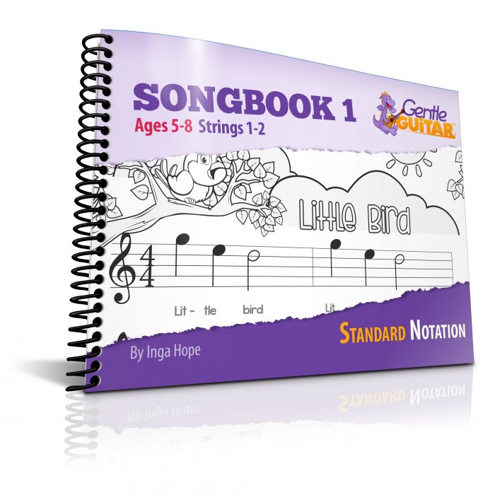 SONGBOOK 1 eBook (PDF) <br/>(Ages 5-8 )<br/> Standard Notation