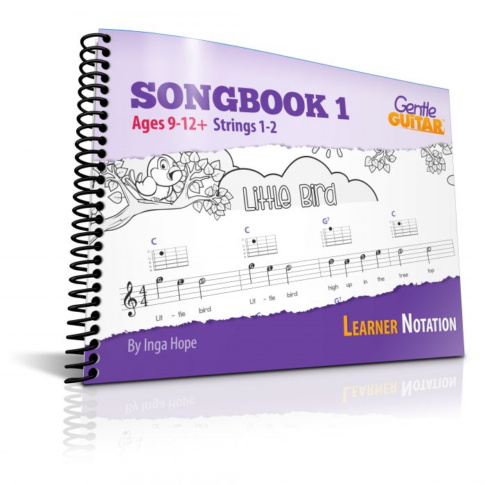 SONGBOOK 1  eBook (PDF)<br/>(Ages 9-12+ )<br/> Learner Notation