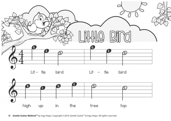 SONGBOOK 1 eBook (PDF)<br/>(Ages 5-8 )<br/> Learner Notation - Image 4